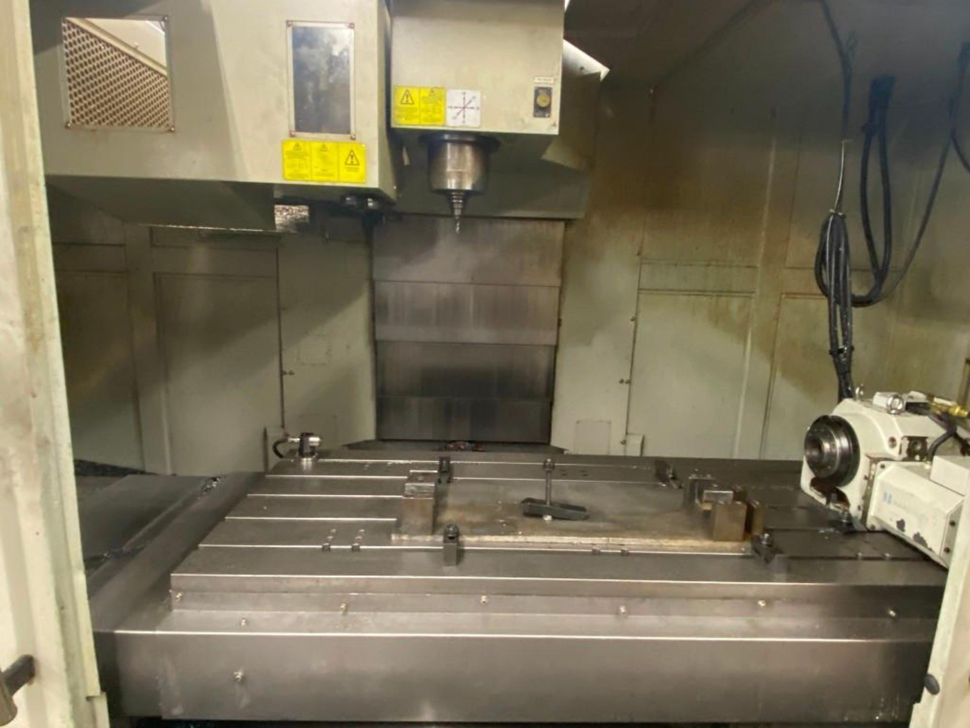 BRIDGEPORT HARDINGE GX1600 VERTICAL MACHINING CENTER; YEAR 2010; 4TH AXIS ROTARY - Image 15 of 21