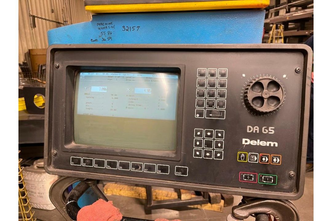 GASPARINI PBS 105 PRESS BRAKE; 110 TON X 10'; DELEM 65 CNC CONTROL - Image 13 of 13