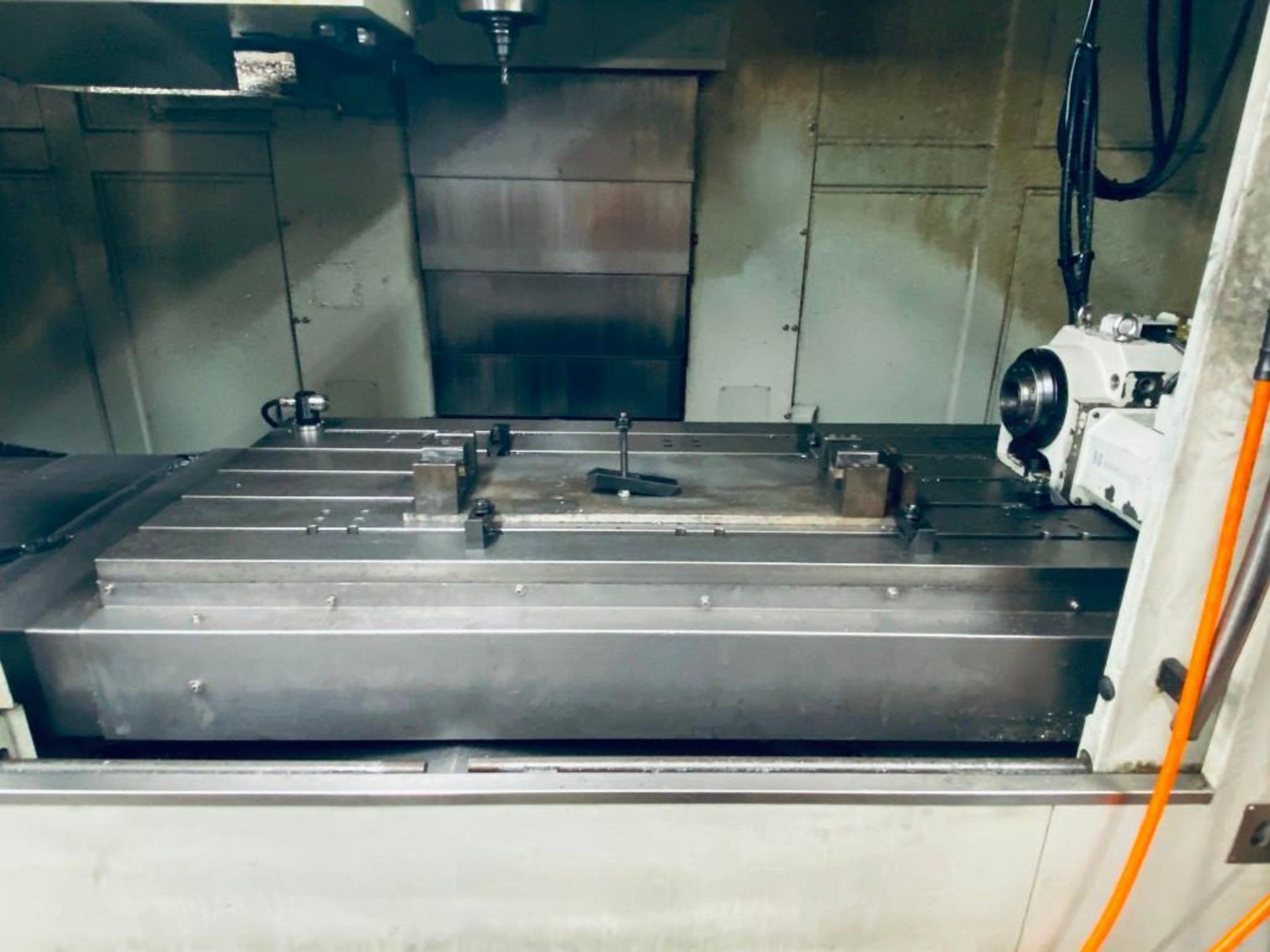 BRIDGEPORT HARDINGE GX1600 VERTICAL MACHINING CENTER; YEAR 2010; 4TH AXIS ROTARY - Image 8 of 21