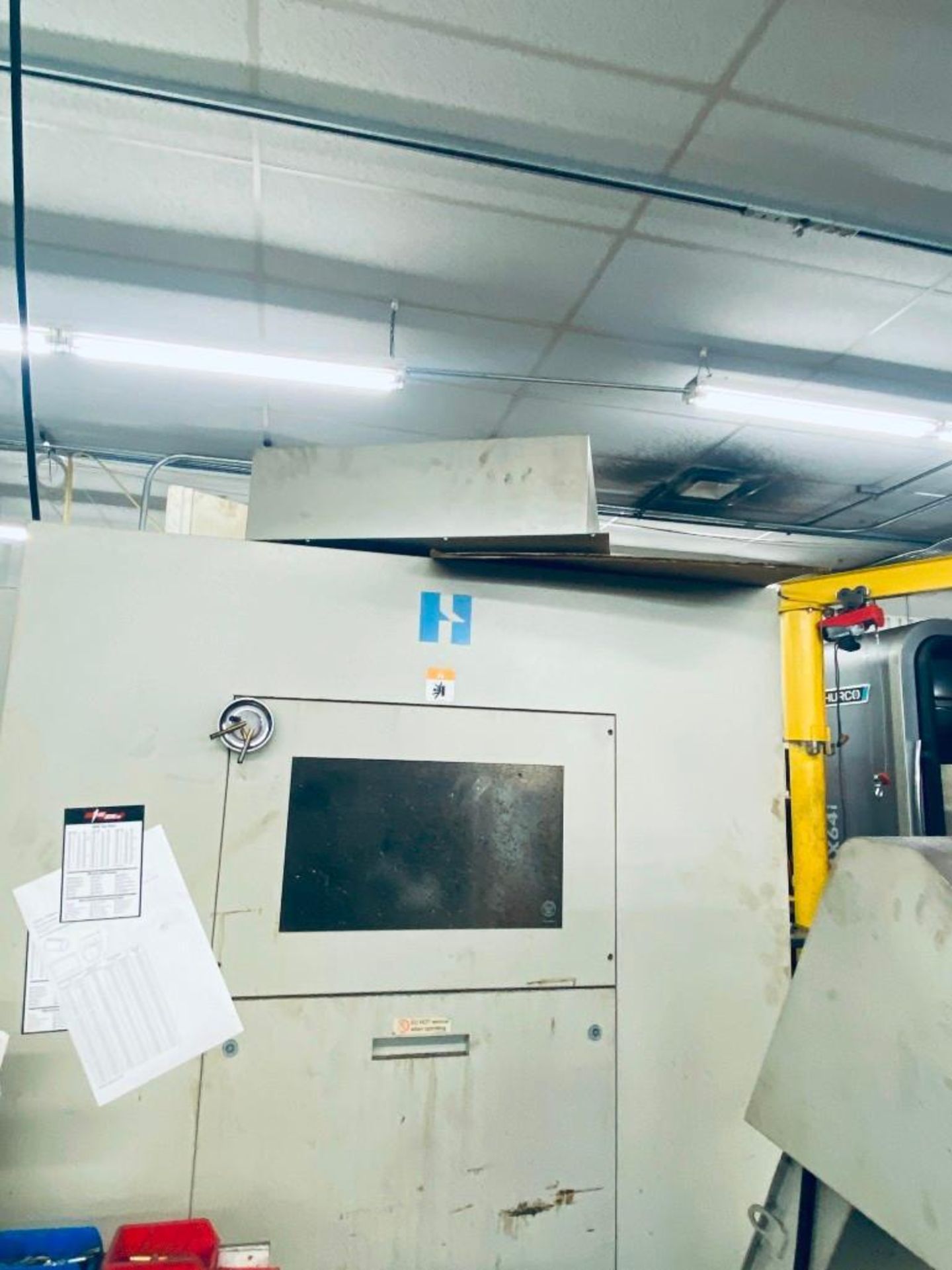 BRIDGEPORT HARDINGE GX1600 VERTICAL MACHINING CENTER; YEAR 2010; 4TH AXIS ROTARY - Image 13 of 21