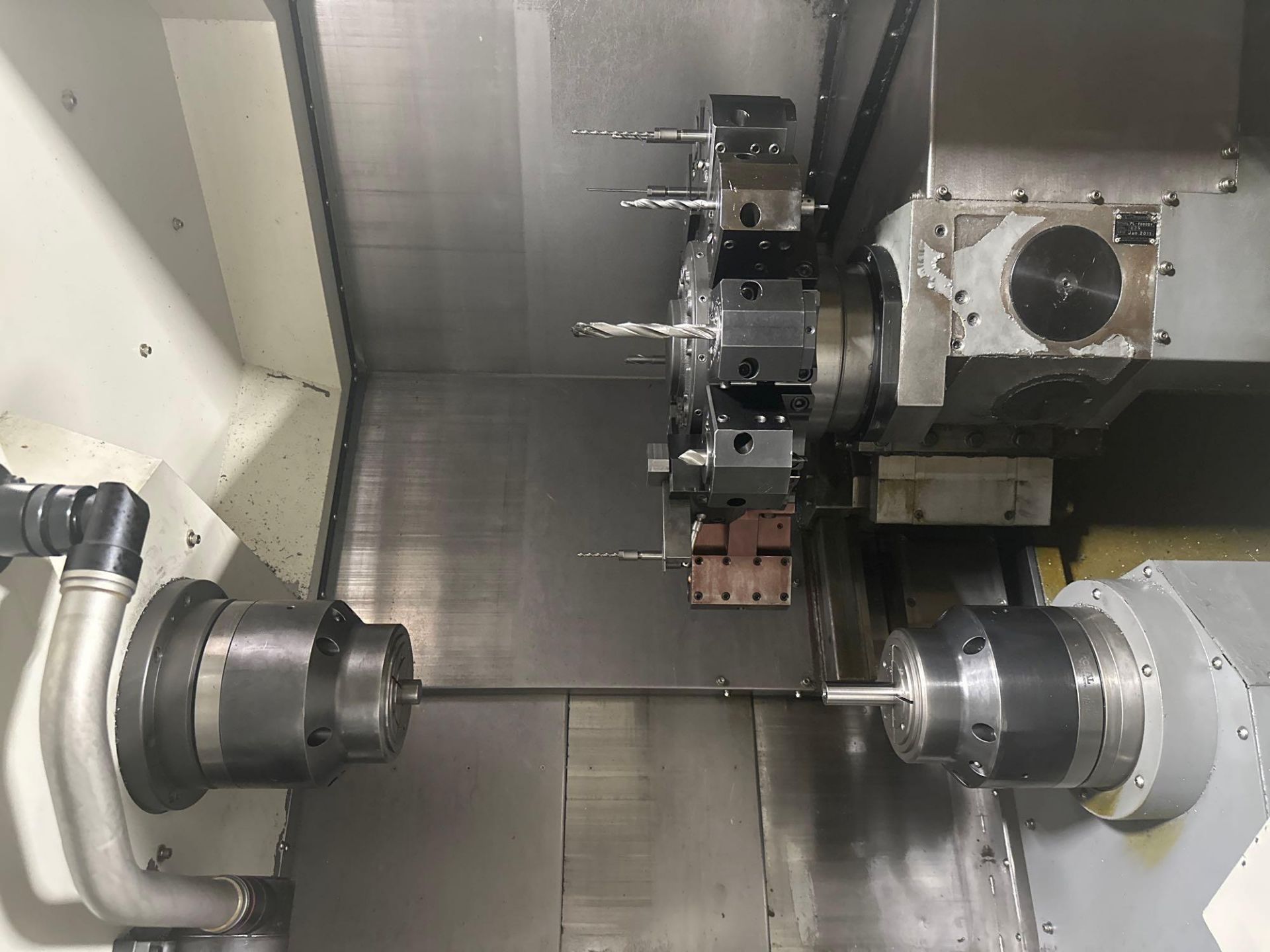 2011 SAMSUNG SL-25ASY CNC TURNING CENTER - Image 8 of 19