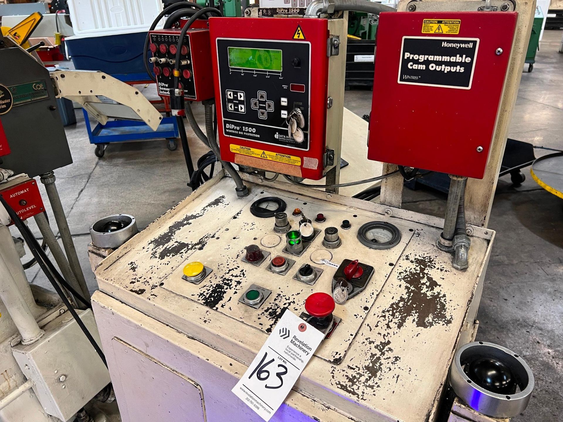 MINSTER P2-100-48 100 TON PRESS, DIPRO 1500, COE FEEDER, SERVO MASTER 3 CONTROL - Image 4 of 32