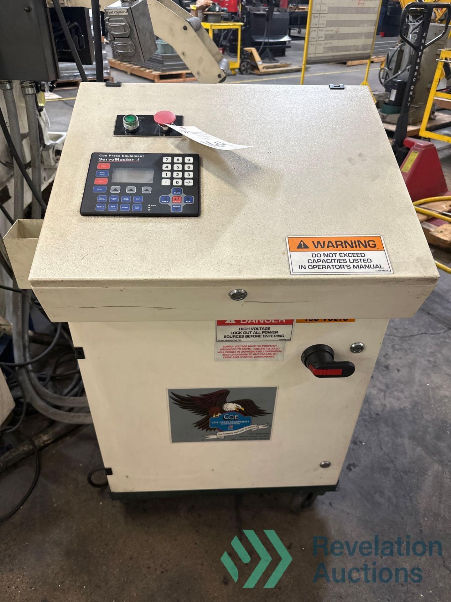 MINSTER P2-100-48 100 TON PRESS, DIPRO 1500, COE FEEDER, SERVO MASTER 3 CONTROL - Image 27 of 32