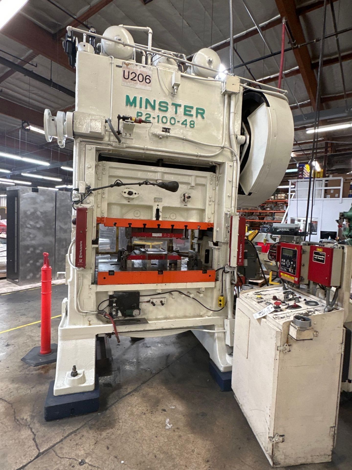 MINSTER P2-100-48 100 TON PRESS, DIPRO 1500, COE FEEDER, SERVO MASTER 3 CONTROL - Image 24 of 32