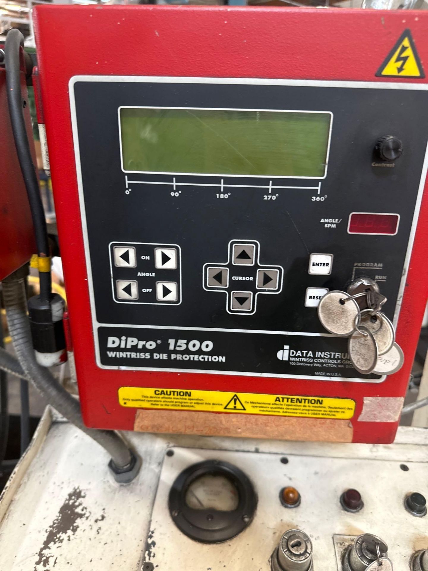 MINSTER P2-100-48 100 TON PRESS, DIPRO 1500, COE FEEDER, SERVO MASTER 3 CONTROL - Image 16 of 32