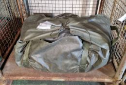 Collapsible fabric water tank - 2500 gallon