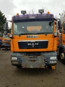 2009 (reg WR09 ULH) MAN TGM 26.330 6x4 with Schmidt Stratos 9m3 pre-wet gritter mount.