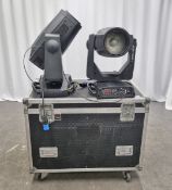 2x Clay Paky Alpha Wash TH 575 lights with flight case - L 1080 x W 870 x H 890mm
