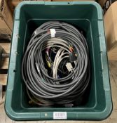 VGA monitor cables - multiple lengths - approx 20