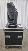 Martin Mac III Profile 1800W high output moving light with flight case on wheels - L 800 x W 600