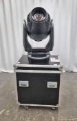 Martin Mac III Profile 1800W high output moving light with flight case on wheels - L 800 x W 600