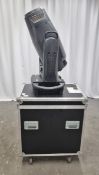 Martin Mac III Profile 1800W high output moving light with flight case on wheels - L 800 x W 600