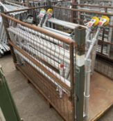 12x 2 Rung scaffold frames - L 1830 x W 100 x H 840 - L 1430 x W 100 x H 860mm