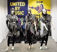 Butterfly Outfits worn by backing dancers during the performance of 'Be Who You Wanna Be