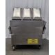 Taylor Commercial Foodservice stainless steel three zone clamshell grill - Image 8 of 11