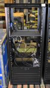 28U server rack chassis - W 550 x D 630 x H 1350mm