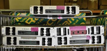 RAM amplifiers - 4x Bux 2.0 1x Bux 5.5 - AS PARTS ONLY