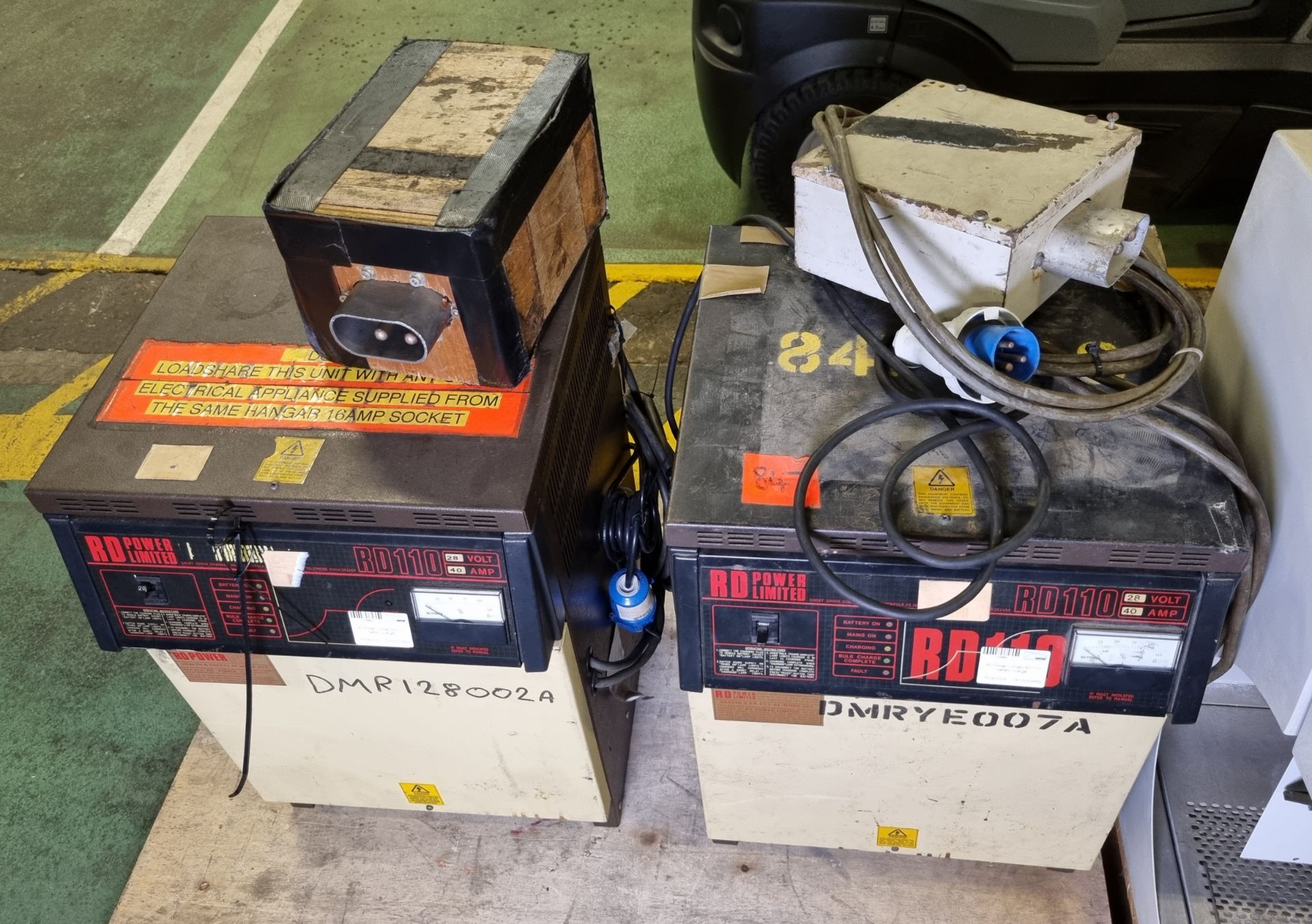 2x RD Power Limited RD 110 battery chargers - Image 2 of 7