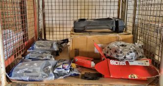 Vehicle spares - car stereo console, brake disc, brake pads, speaker unit