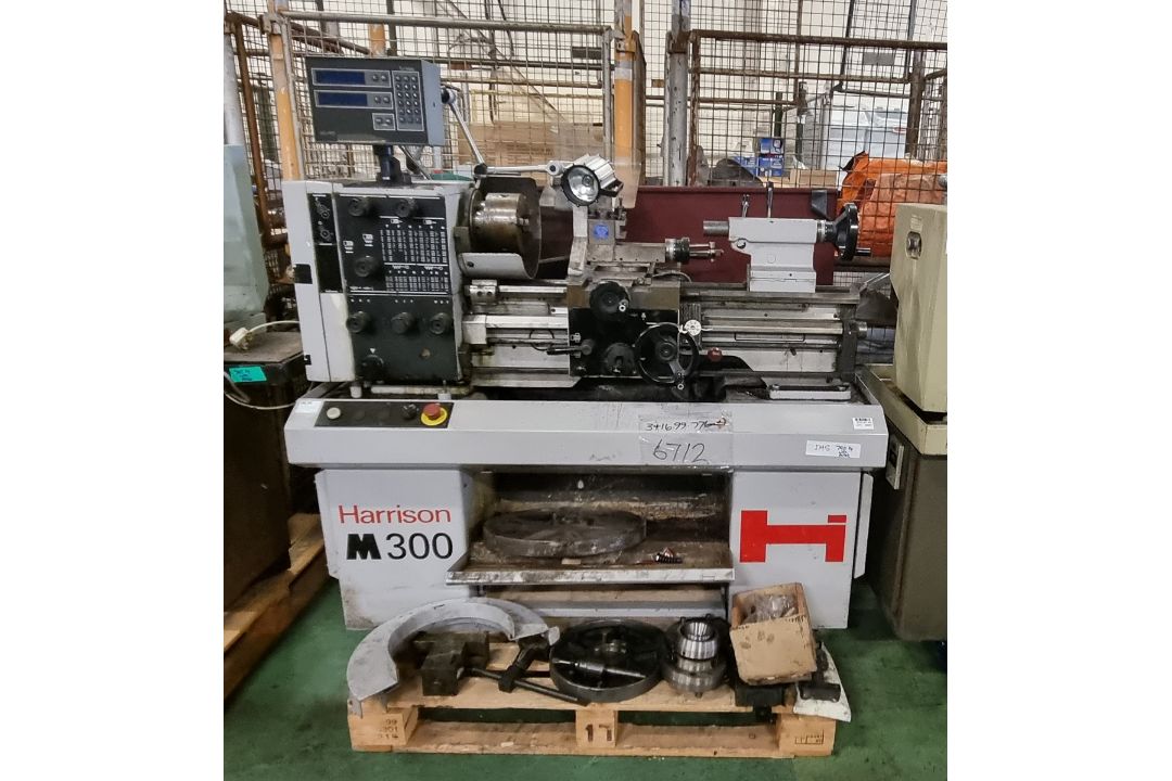 Harrison M300 bench lathe with Acu-Rite TurnMate DRO console - W 1700 x D 1900 x H 1250mm - Image 1 of 8