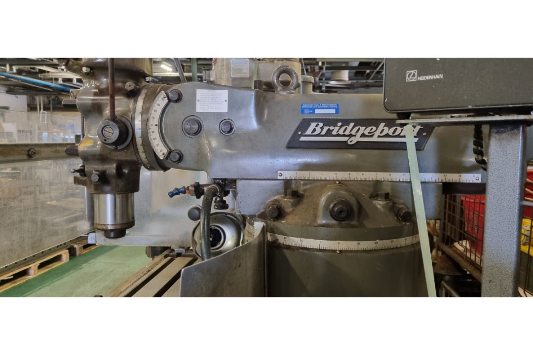 Bridgeport Series 1 HP2 milling machine - 3 phase - W 1470 x D 1700 x H 2250mm with Heidenhain DRO - Image 8 of 14