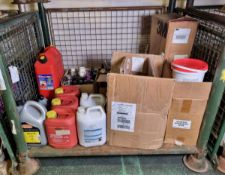 Garage consumables - Oils, lubricants, degreaser wipes