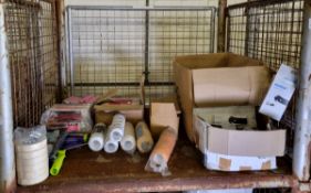 DIY consumables - assorted paint brushes and rollers, Martor safety cutters