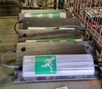 6x Portable emergency exit lights
