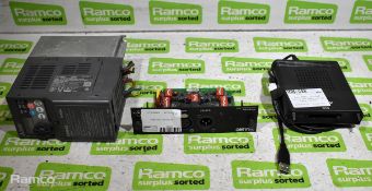 Sony SBAC-US10 SxS memory card reader with usb cable - no power supply unit, Amacron PIP card,