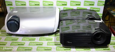 2x Optoma DAEXNZGU projectors & 1x Optoma EP910 projector