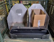 Dennis Eagle Ltd vehicle parts and spares - muffler heat shields (1046062#DE), rear crossmember