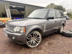 Range Rover Vogue TDV8 3.6L turbo diesel, 139103 miles, no MOT, log book in hand. Starts and drives