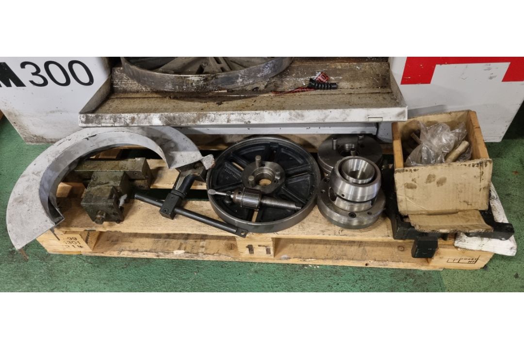 Harrison M300 bench lathe with Acu-Rite TurnMate DRO console - W 1700 x D 1900 x H 1250mm - Image 7 of 8