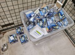 Box of downlight housings