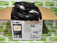 Box of short DVI-D cables