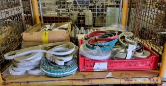Interroll electronic rollerdrive units and various rubber drive belts