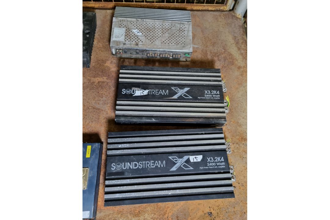 Car stereo amplifiers - Xplod, Soundstream - Image 2 of 8