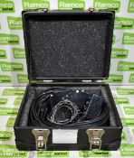 Traffic light system in case with power supply and 20m cable