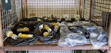 Electrical equipment - 110V extension lead with Mennekes 16A-4h/110-130V connectors,