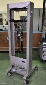 Mobile 36U server rack chassis - W 600 x D 700 x H 1860mm