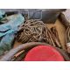Water purification parts - small water tank, ribbed hose, hand pump with sump head, tie down pegs - Image 7 of 7