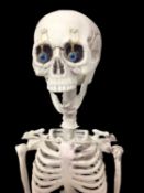 Pair of spooky glass eye ball earrings in gilt metal mounts, perfect for seeing the dead