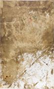 Hermann Nitsch, Ohne Titel (Bodentuch)