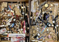 WATCHES - some dress, mainly ladies, includes a Marcasite type Rave watch and a gentleman's Henley's