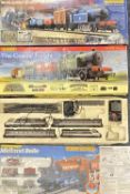 HORNBY OO GAUGE TRAIN SETS - The Coastal Freight R1111, Midland Belle R829 and two others (