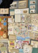 BOOKS, ephemera, stamps, beer mats and other collectables