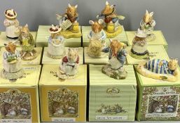 ROYAL DOULTON 'BRAMBLY HEDGE' GIFT COLLECTION - 12 x Jill Barklem animal figures with boxes