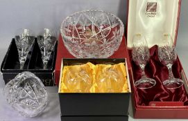 BOHEMIA LEAD CRYSTAL CIRCULAR BOWL - the Floral Collection, 20cms diameter, Cristallerie Zwiesel