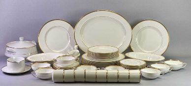 ROYAL WORCESTER VICEROY DINNER SERVICE - 8 place setting including oval serving tray, two oval