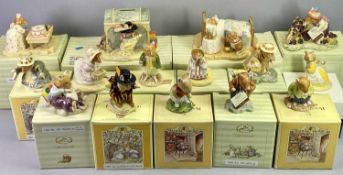 ROYAL DOULTON 'BRAMBLY HEDGE' GIFT COLLECTION - 15 x Jill Barklem animal figures with boxes